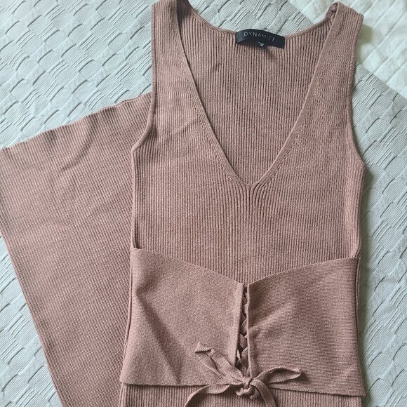 Dynamite bodycon corset midi dress XS - Picture 1 of 4